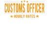 Customs officer Hourly wage
