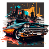 Cuban Car Artistic Design