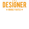 Designer hourly wage