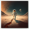 Astronaut on planet X