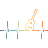 Guitar heartbeat