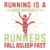Marathon runner running