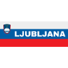 Ljubljana City in Slovenian Flag