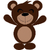 Friendly cuddly teddy