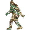 Bigfoot Silhouette Camouflée