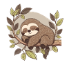Cute sloth