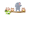 Be Different Dabbing Elephant