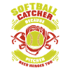 Softball catcher