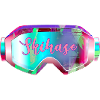 Ski ,pink,skiing,ski,rabbit,rabbit with goggles