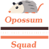 Opossum Squad Wildtier Süßes ironisches