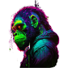 Monkey,Design,Neo,Comic