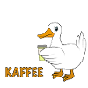 Ente Kaffee Spruch