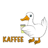 Ente Kaffee Spruch