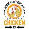 Chickens Home Farmer Chicken