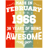 Anniversaire millésime février 1966