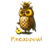 Pineappowl sweet owl pineapple pun