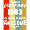 Anniversaire millésime février 1983