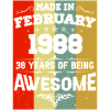 Anniversaire millésime février 1988