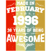 Anniversaire millésime février 1996