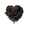 Herz-Schlange-Valentin