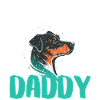 Buntes Papa-Dog-Diagramm