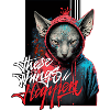 Sphinx Cat Graffiti