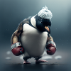 Pinguin Kämpfer
