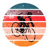 Retro Bike Sunset