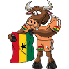 Ghana Fan Taureau