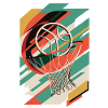 Art Deco Basketball