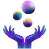 graphic, universe, planet