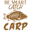 Angler carp saying Angel Fishing