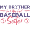 Sister of a baseball player