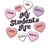Enseignante Saint-Valentin Affirmations positives