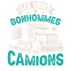 Hommes Conduisent Des Camions