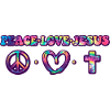 Paix Amour et Jésus