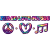 Hippie Peace Love Music
