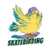 Budgie Skateboard Cockatiel Skater