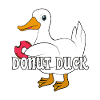 Canard avec beignet Dire canard