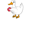 Canard avec beignet