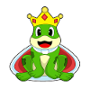 Frog King Crown