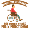 Wheelchair leg amputation consciousness amputation
