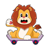 Lion Skater Skateboard