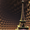 Futuristic Eiffel Tower