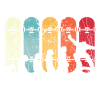 Evolution Skateboarding Skate Retro Streetwear