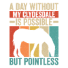 Clydesdale Reiter Schottisches Pferd