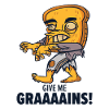 Halloween Bread Zombie Food Zombie Fan Monster
