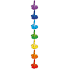 chakras doigts alignés