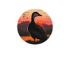 Goose sunset