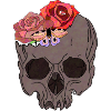 Rose Skull